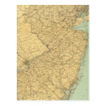 New Jersey Map Postcards