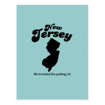 New Jersey Motto - We invented the parking lot Post Cards