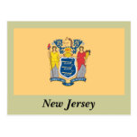 New Jersey State Flag Postcards