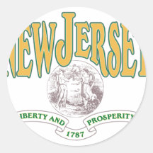New Jersey Stickers