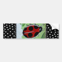 New Lady- Bugs Bumper Sticker