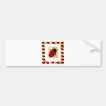 New Lady Bugs Bumper Stickers