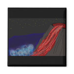 New Lands lave flow magnets