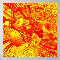 New Mech Orange posters