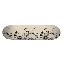 New Mexico Bosque Snow Geese Skateboard