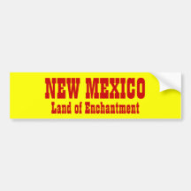 New Mexico Bumper Stickers