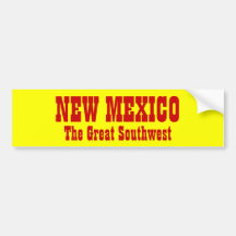 New Mexico Bumper Stickers