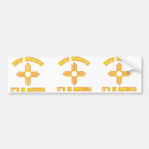 New Mexico - It's in America Bumper Stickers