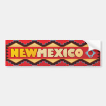 New Mexico - Land of Enchantment Bumper Stickers