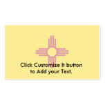 New Mexico, United States Business Card Template