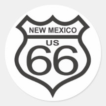 New Mexico US Route 66 Sticker