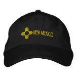 New Mexico Zia embroidered hats