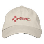 New Mexico Zia embroidered hats