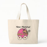 New Mommy Baby Girl Tshirts and Gifts Tote Bag