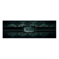 New Moon Skinny Gift Tag Business Cards