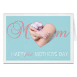 New Mum Happy Mother's Day Photo Greeting Cards