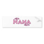 New Nana 2012 Bumper Stickers