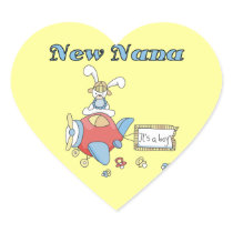 New Nana of Boy Aeroplane Gifts Sticker