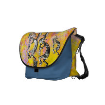 New Native Pipes - Messenger Bag