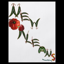 New Orleans Chilli Peppers flyers