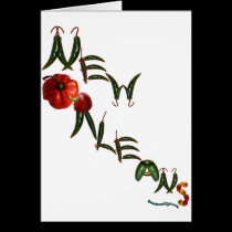 New Orleans Chilli Peppers cards