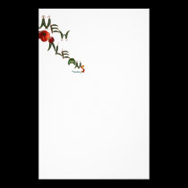New Orleans Chilli Peppers stationery