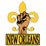 New Orleans  Fleur De Lis  Fist t-shirts