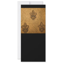 New Orleans French Fleur de Lis Invite