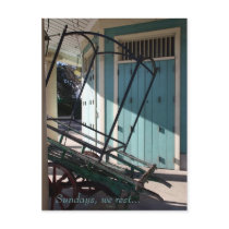 New Orleans' French Market at dawn Post Card