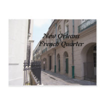 New Orleans French Quarter Postcard