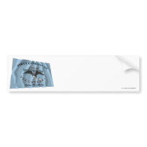 New Orleans Greys Flag Bumper Sticker