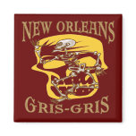 New Orleans Gris Gris Voodoo magnets