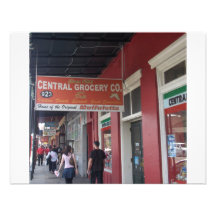 NEW ORLEANS LOUISIANA PAINTINGS DRAWINGS CUSTOM ANNOUNCEMENT