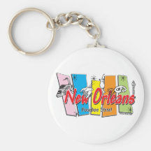 New-Orleans-Retro Key Chain