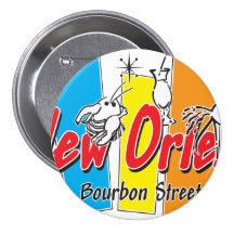 New Orleans Retro Look Pins