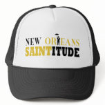 NEW ORLEANS SAINTITUDE CAN'T RAIN ON MY PARADE hats