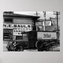 New Orleans street corner Poster posters