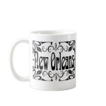 New orleans Wrought Iron mugs