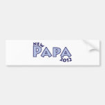 New Papa 2012 Bumper Stickers