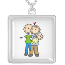 New Parents New Baby T-shirts and Gifts Pendants