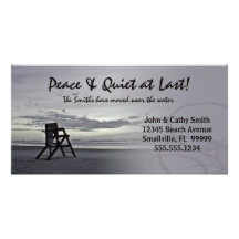 New place! Change of Address Custom Photo Cards