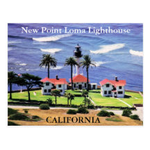 New Point Loma Lighthouse, California Postcard