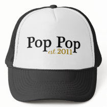 New Pop Pop est 2011 Mesh Hat
