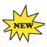 New Product Icon stickers