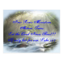 New River Ministries Postcard