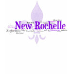New Rochelle - Purple/Grey t-shirts