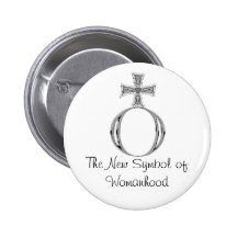 New Symbol Pinback Button