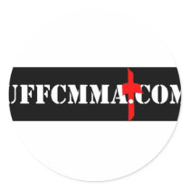 New UFFC Logo A1 Round Stickers