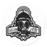 New Urban Threat Logo Sticker