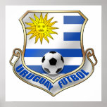 New Uruguay 2010 Fans Futbol badge Posters